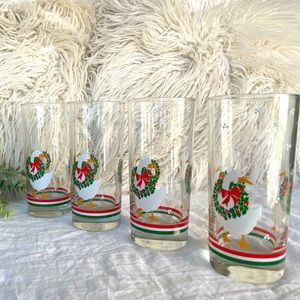 Libbey VINTAGE Holiday Glasses